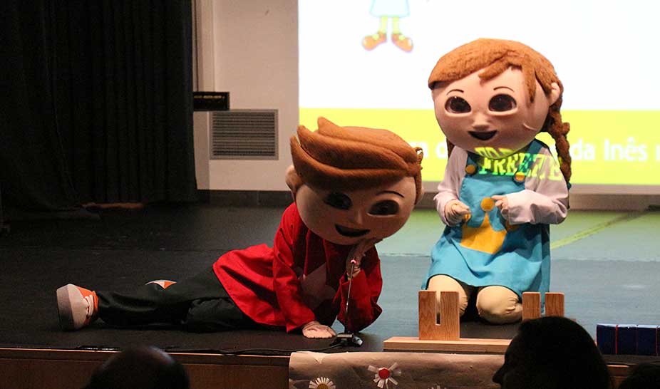 Jovens empreendedores sobem “No palco com o Gaspar e a Inês”