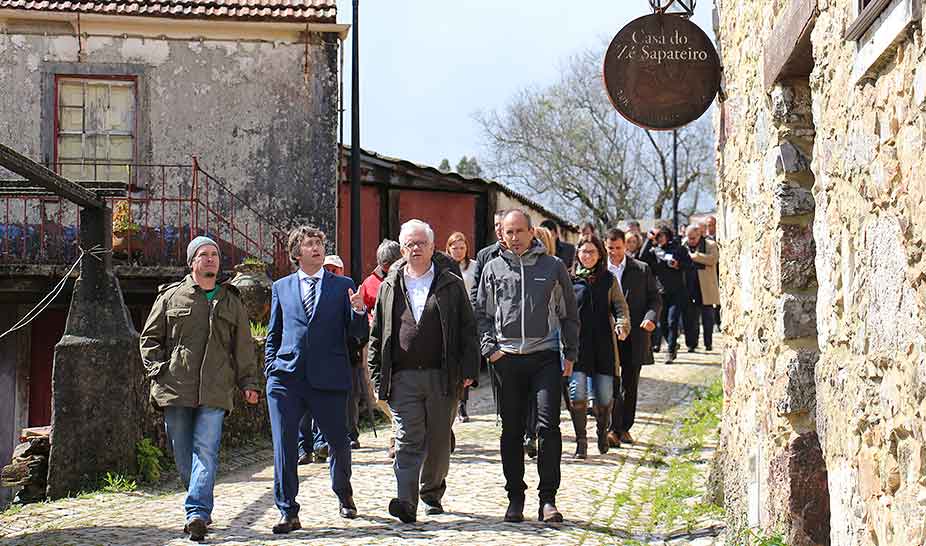 Membros do Governo visitaram Penela em ações de sensibilização de limpeza da floresta