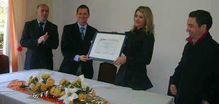 Assoc. Quinta das Pontes obtem certificação da qualidade