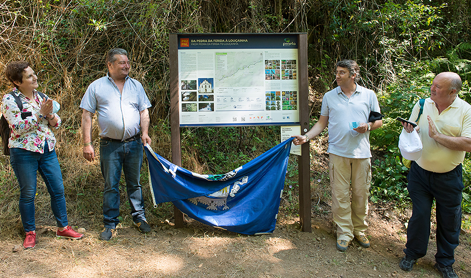 Inauguração do Percurso Pedestre - Pedra da Ferida à Louçainha