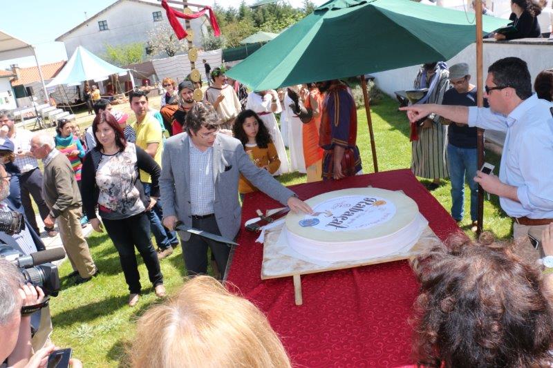 Maior Queijo Rabaçal foi imperador em dia de feira