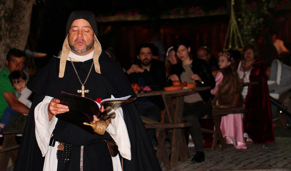 Porco-Montês e Láparos à mesa da Ceia Medieval em Penela