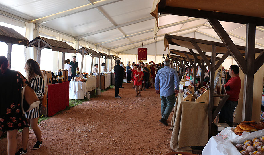 Queijo e romanos fizeram a festa no Rabaçal