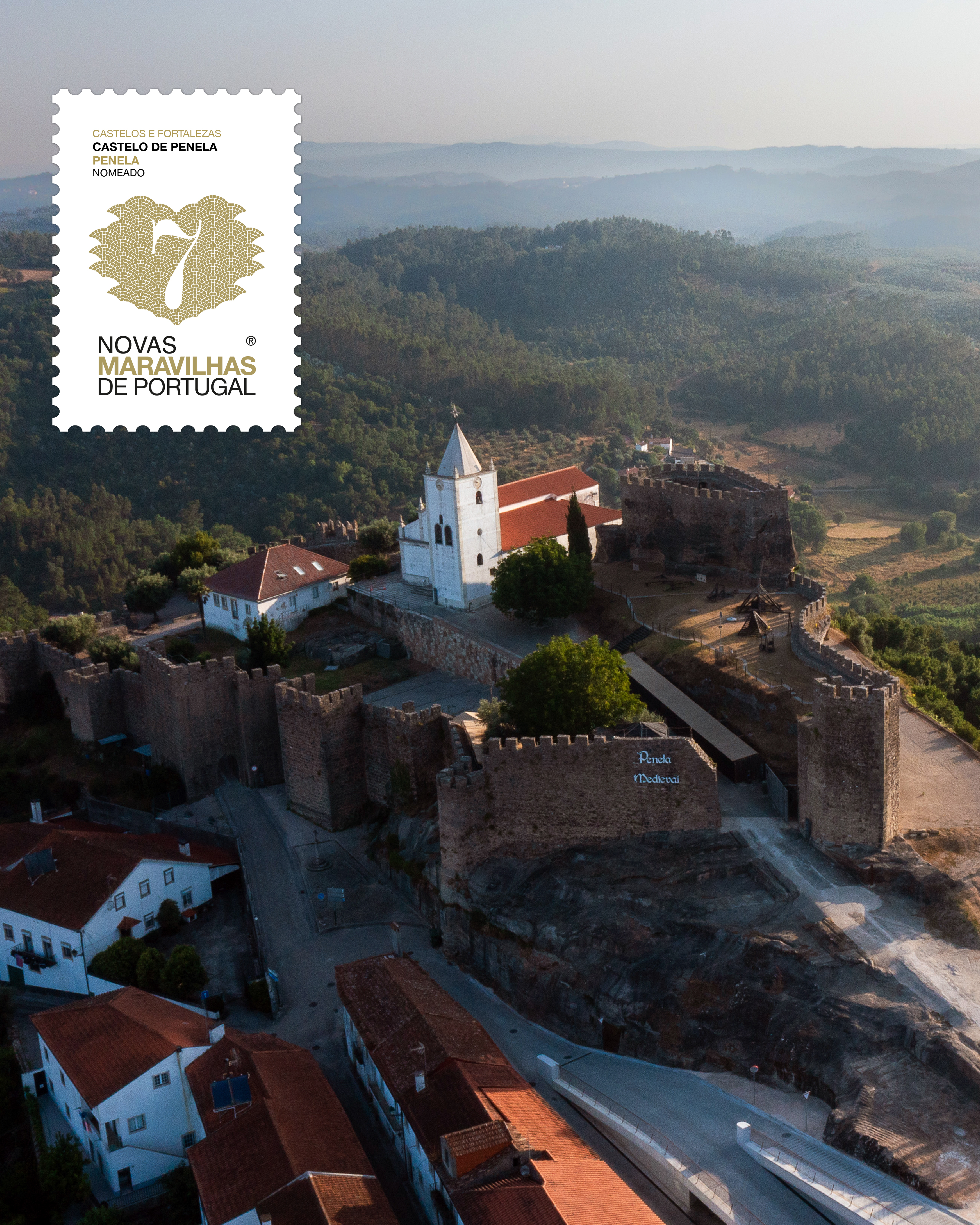 Castelo de Penela e Villa Romana do Rabaçal nomeados nas 7 Novas Maravilhas de Portugal 