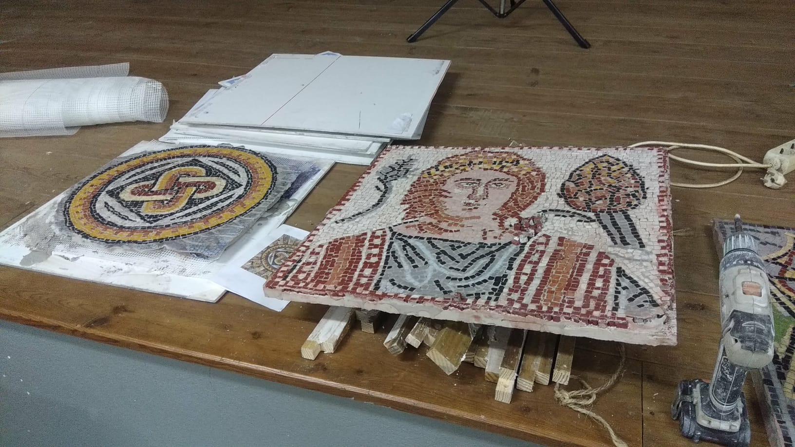 Último dia da Oficina de Arte Romana em Penela