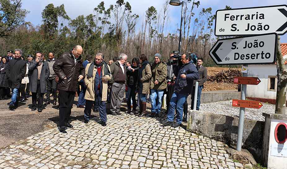 Membros do Governo visitaram Penela em ações de sensibilização de limpeza da floresta