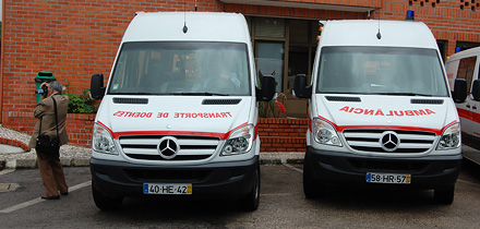 Duas novas ambulâncias