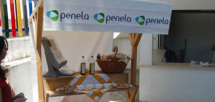 Prova de degustação da broa cumieira e azeite