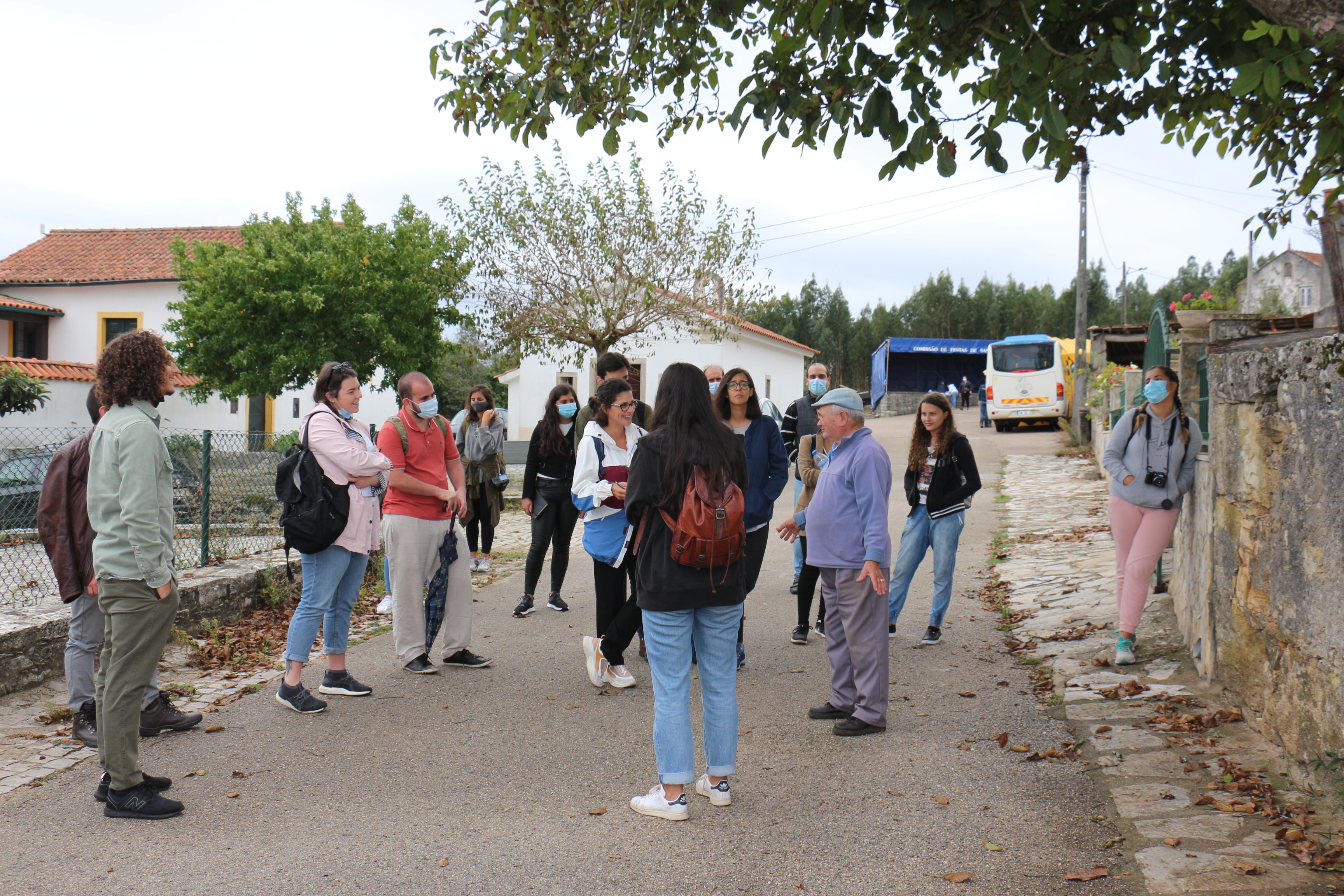 As Aldeias de Calcário foram visitadas para estudo
