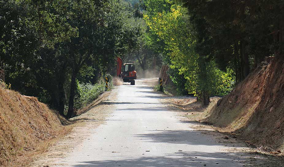 Constituição da Faixa de Gestão de Combustível na Rede de Caminhos e Estradas Municipais