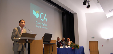 Inauguração da agência do Crédito Agrícola