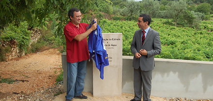 Estrada Municipal da Camarinha a Chainça foi beneficiada