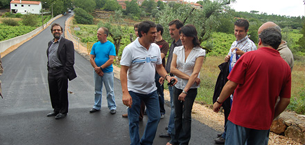 Estrada Municipal da Camarinha a Chainça foi beneficiada