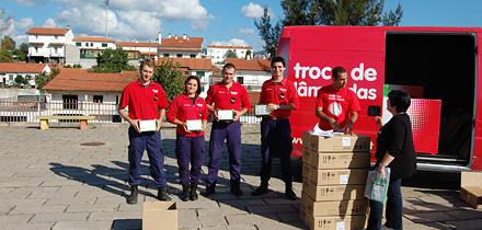 Campanha de troca de lâmpadas da EDP