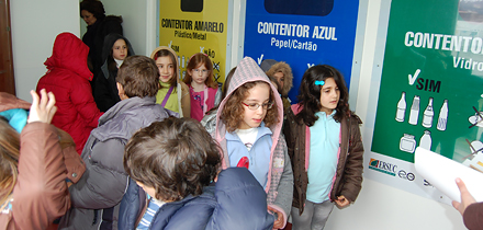 Alunos do 1º e 2º ciclo visitaram a Casa do Ambiente