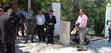 Inauguração da Rua do Convento de Sto. António