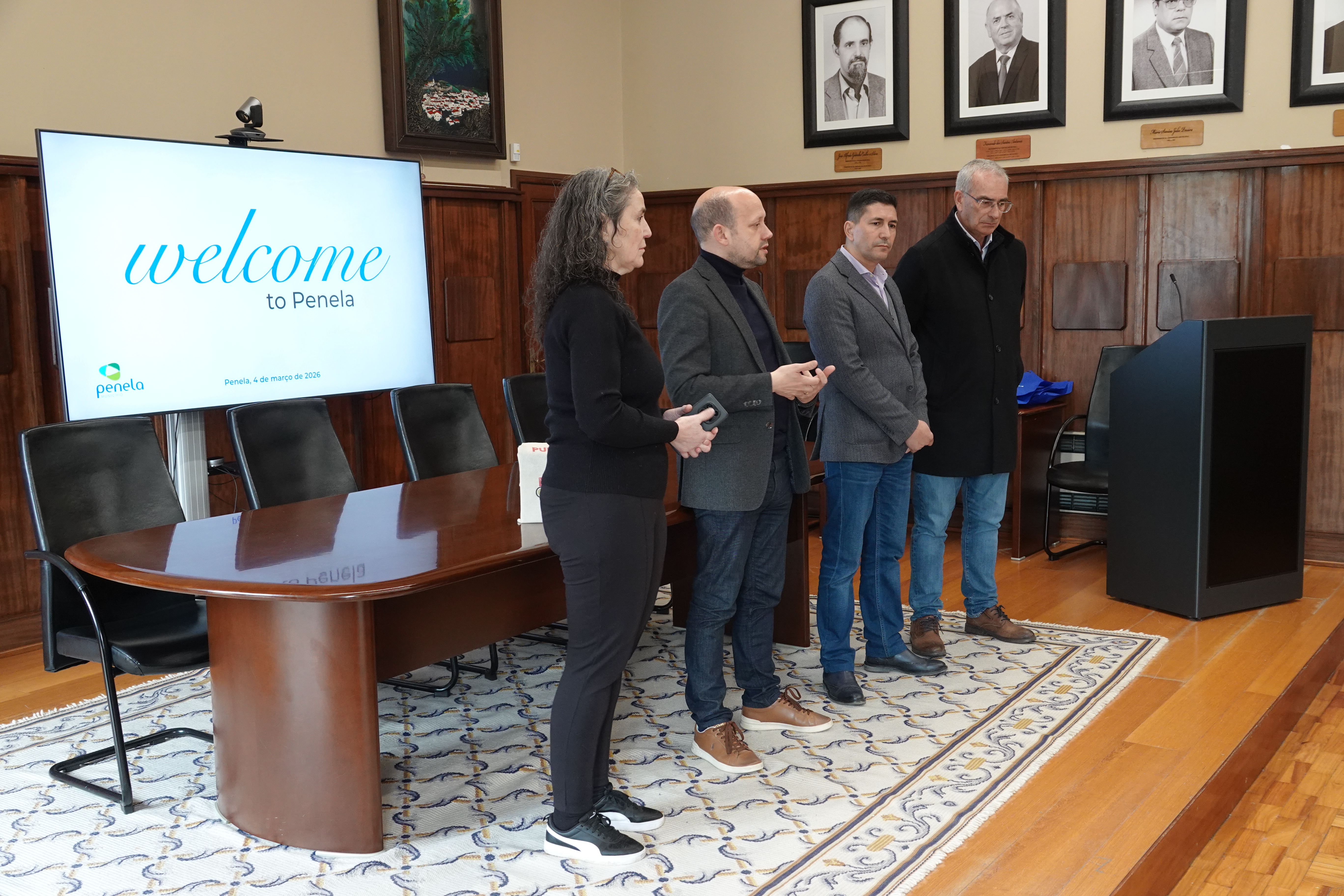 Câmara Municipal de Penela recebe visita técnica de GAL´s da Roménia