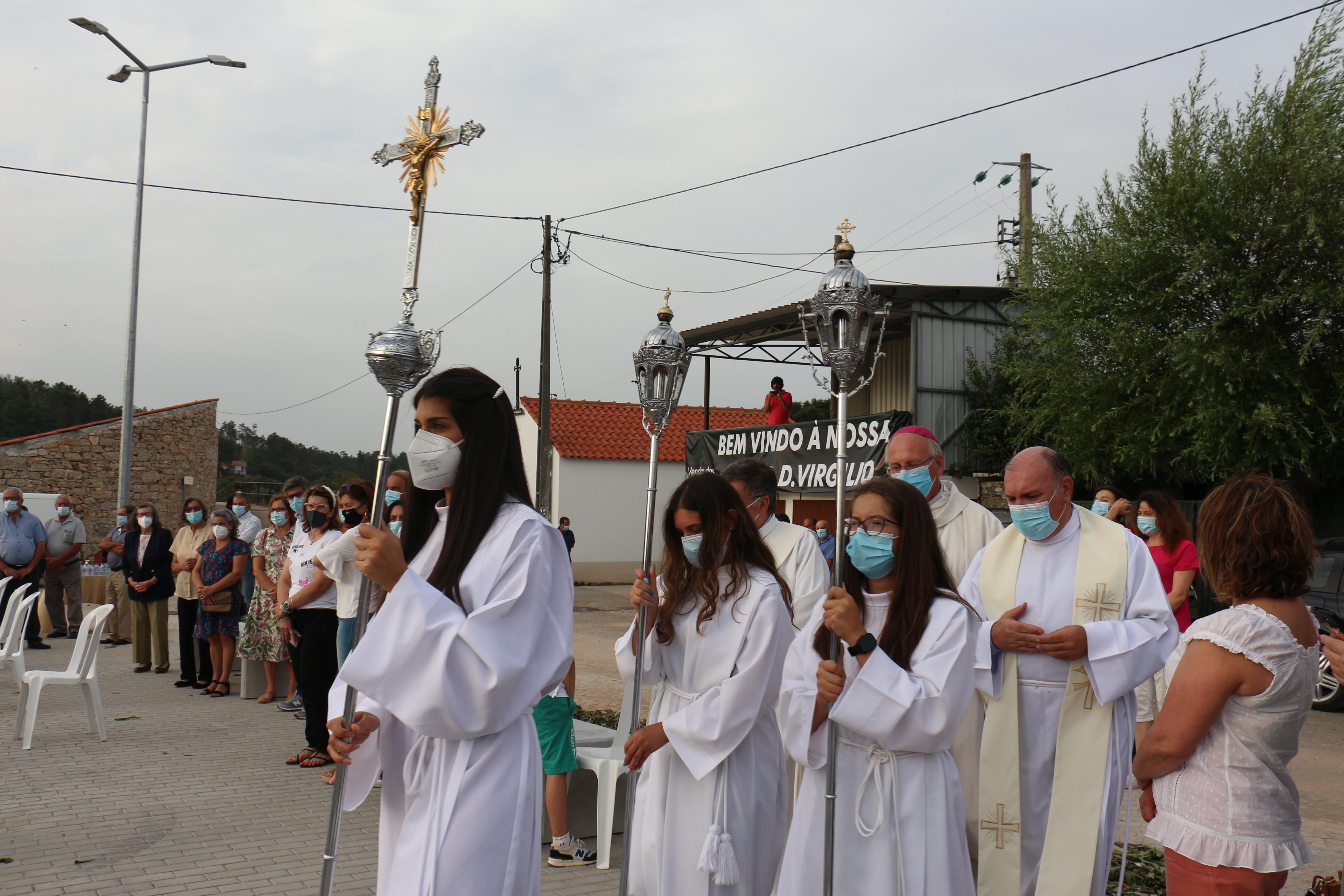 Inauguração da Praça de Santo António na Venda das Figueiras