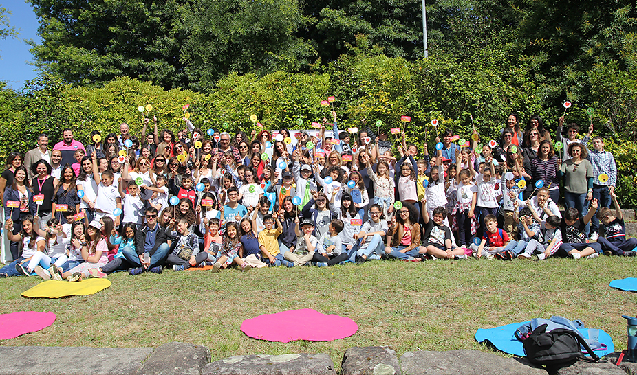 Comunidade de Aprendizagem das Cerejeiras na Cimeira das Crianças em Roma