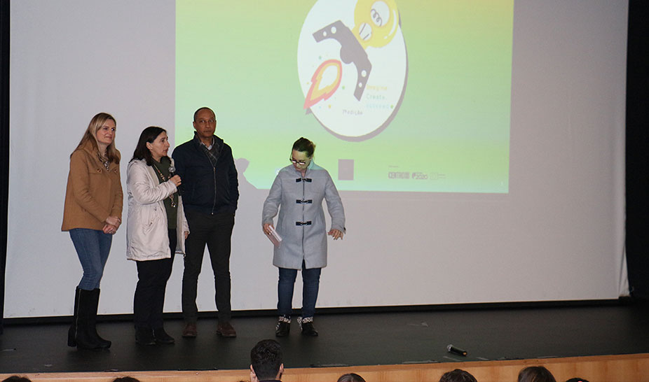 Andreia de Souza, jornalista no Programa da Cristina esteve em Penela para o Teen Talks