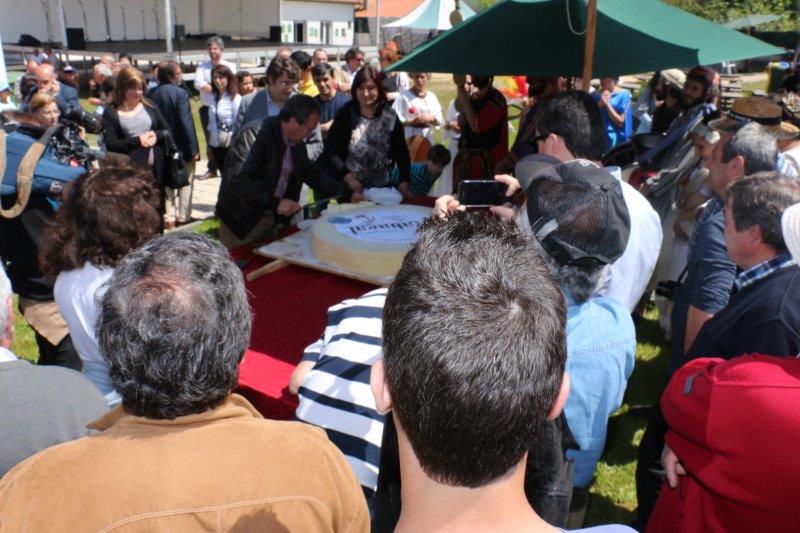 Maior Queijo Rabaçal foi imperador em dia de feira