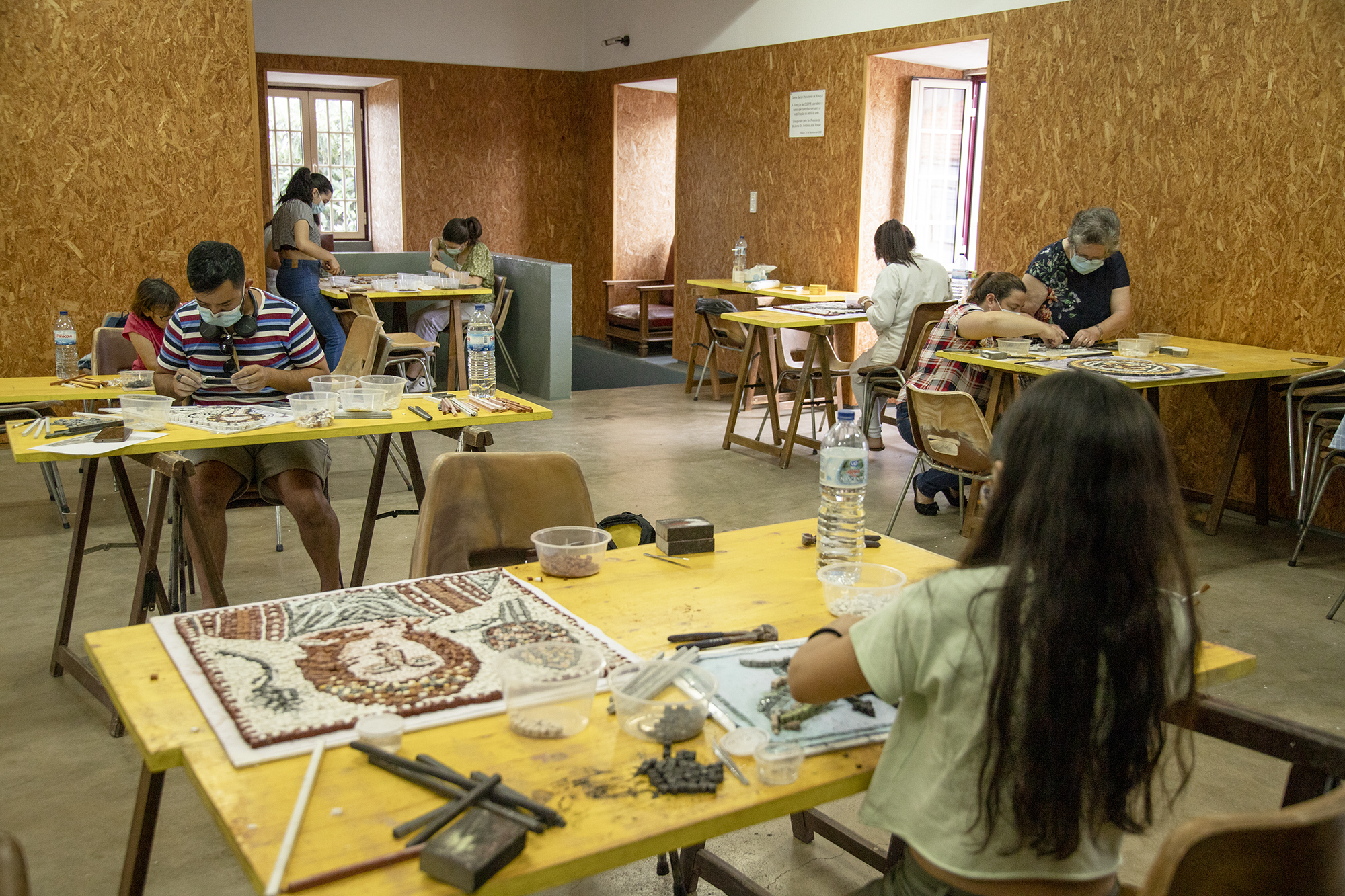 Último dia da Oficina de Arte Romana em Penela