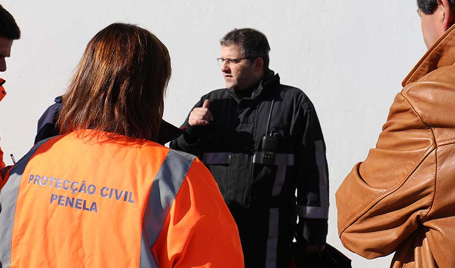 Proteção Civil testou plano de emergência na EBI
