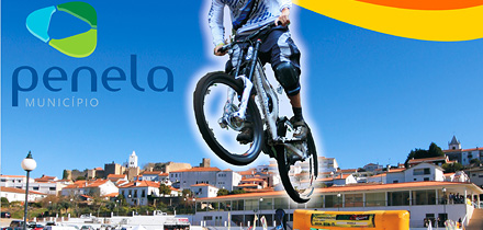 cartaz do 3º Downhill Urbano de Penela