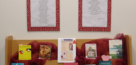 exposição de poemas