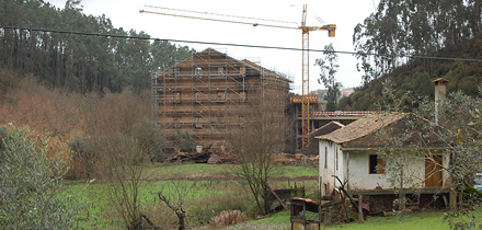 Obras no Hotel Duecitânia