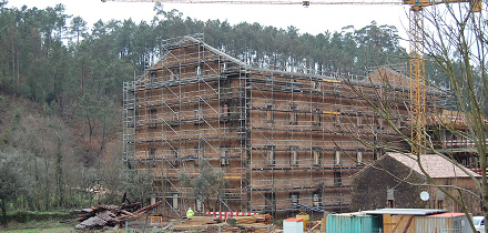 Obras no Hotel Duecitânia