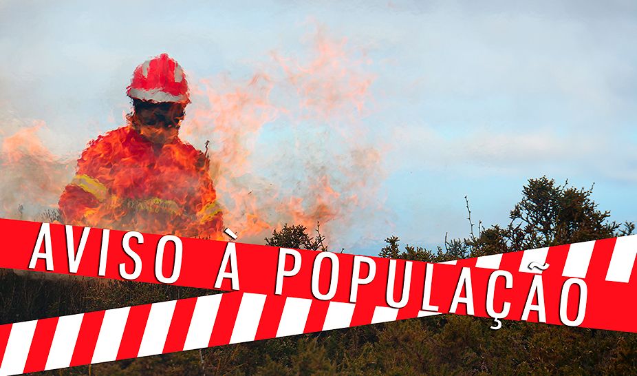 Aviso à População – PERIGO DE INCÊNDIO RURAL