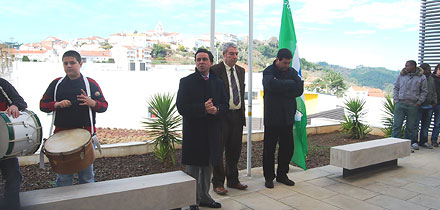 hastear da bandeira verde na ETP Sicó Pólo de Penela