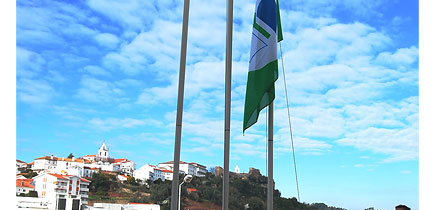 hastear da bandeira verde na ETP Sicó Pólo de Penela