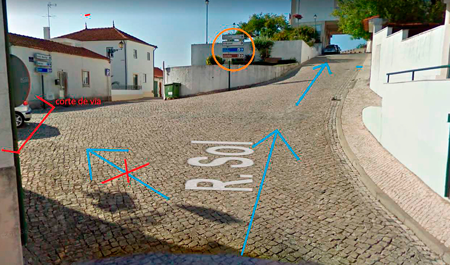 INTERRUPÇÃO DA CIRCULAÇÃO AUTOMÓVEL EM PENELA