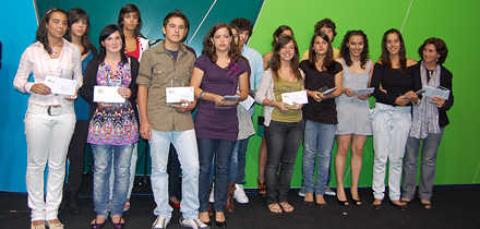 Alunos premiados do secundário