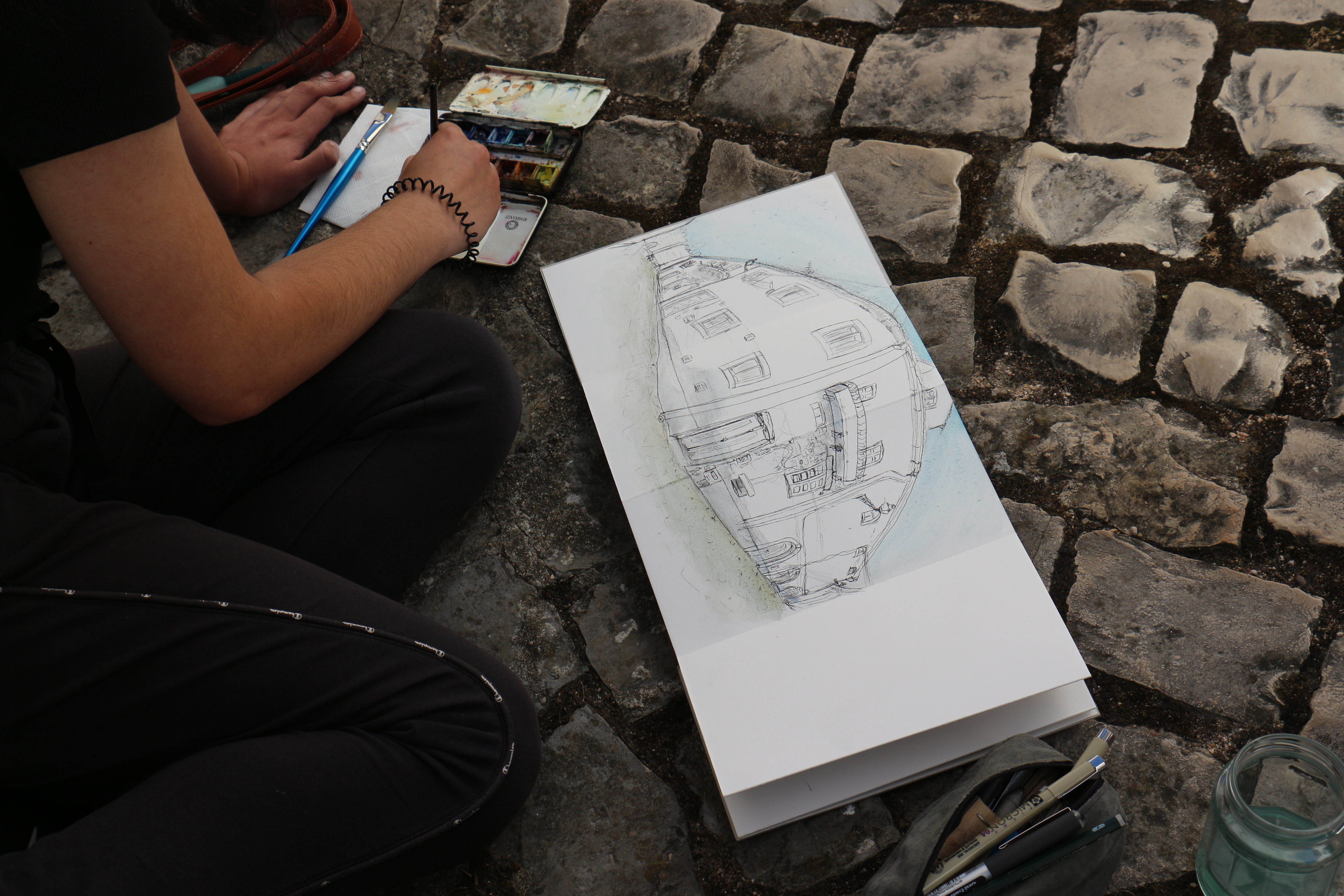 Penela representada através do desenho artístico