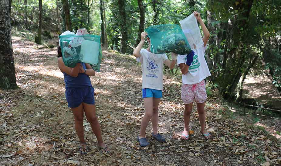 Climagir esteve na praia da Louçainha