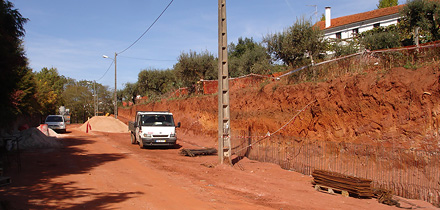 Obra “Variante Sul - Ligação Rossio / Centro Histórico - Fase 3”
