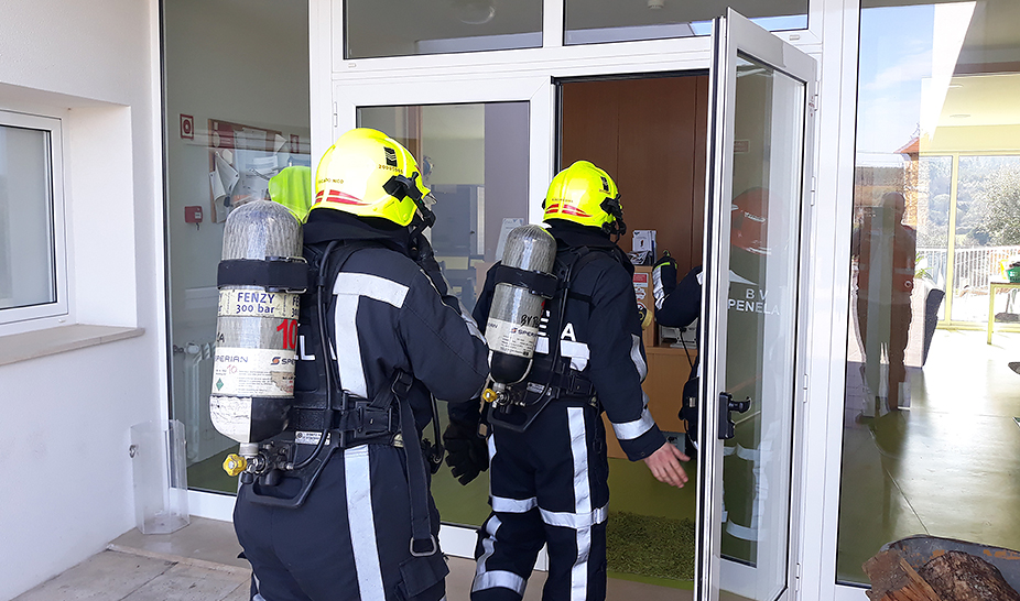 Bombeiros de Penela realizam simulacro na associação Quinta das Pontes