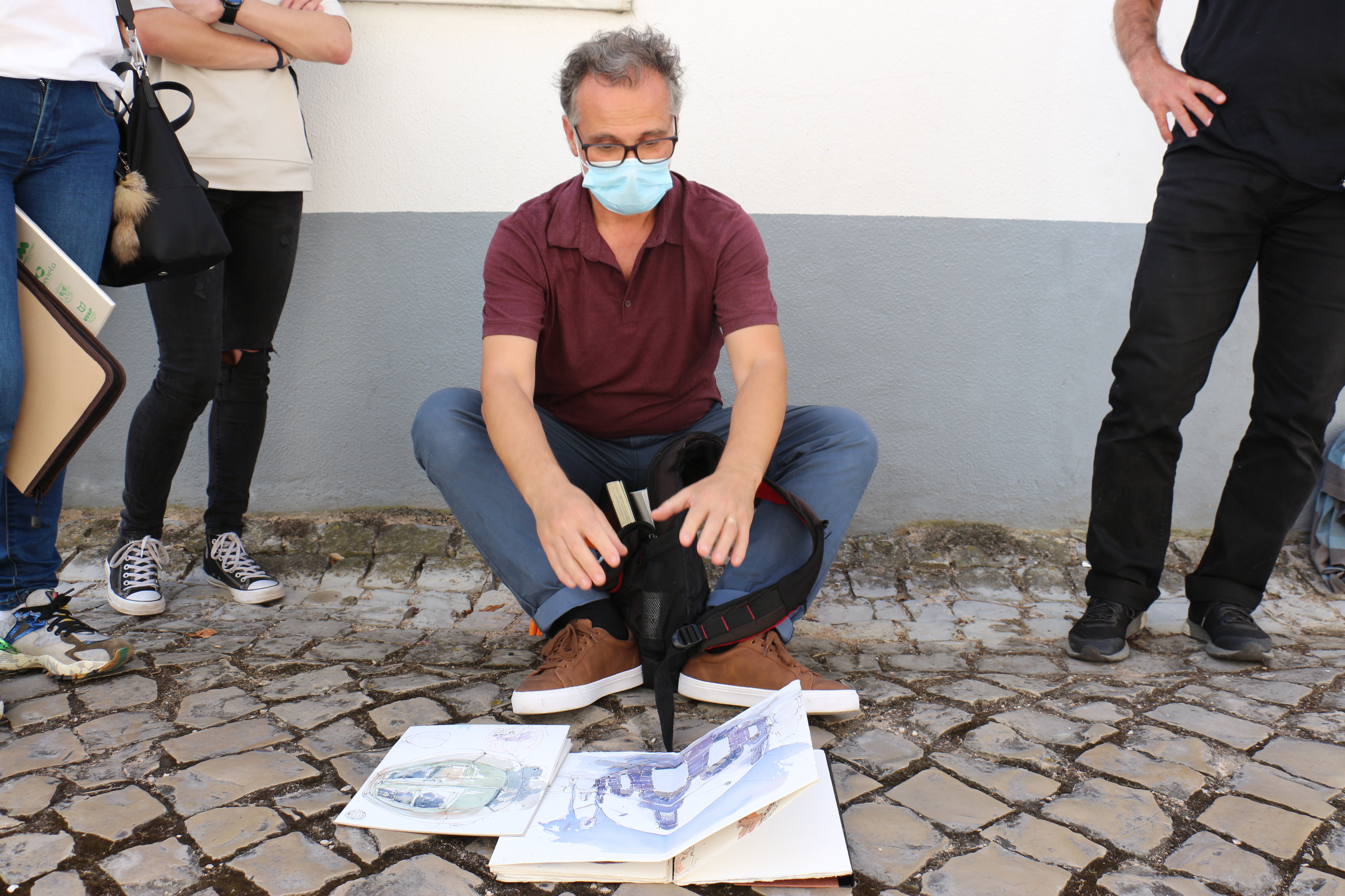 Penela representada através do desenho artístico