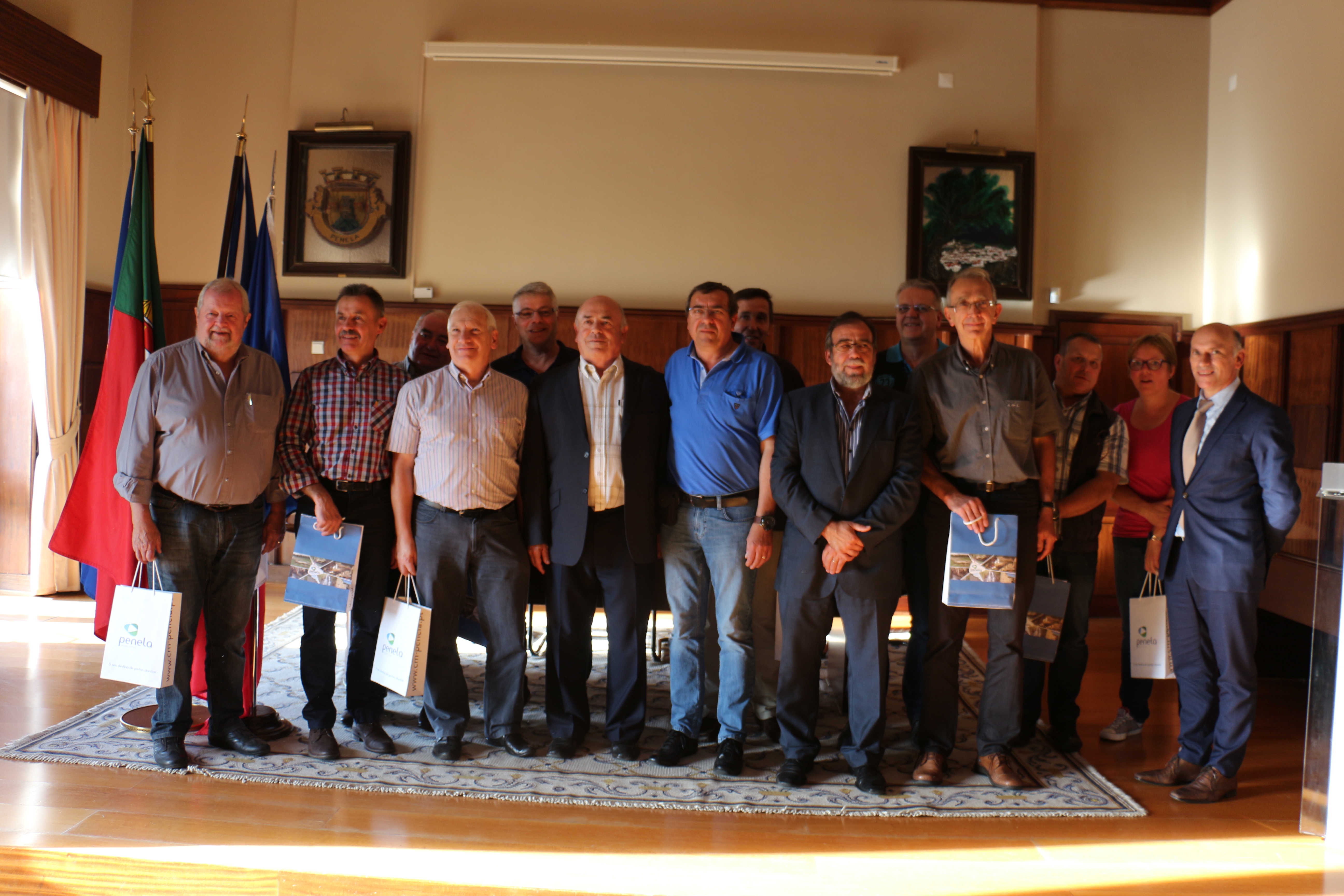 Comitiva de Presidentes franceses visitou Penela