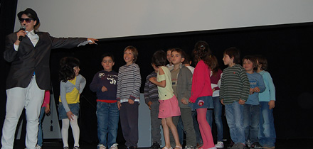 Durante 3 noites as crianças foram as estrelas do Festival