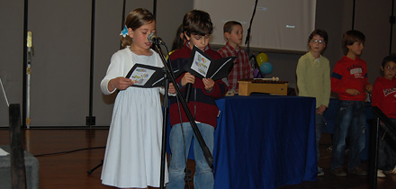 Apresentadores do 1º Festival Orff