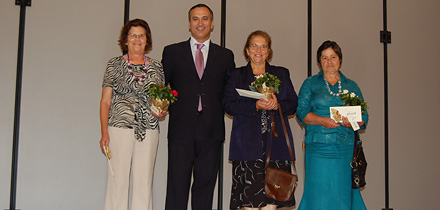 Vencedores da Freguesia do Rabaçal c/ Presidente da Junta