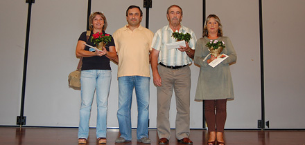 Vencedores da Freguesia de São Miguel c/ Presidente da Junta