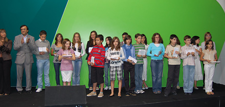 Alunos premiados do 4º ao 9º Ano