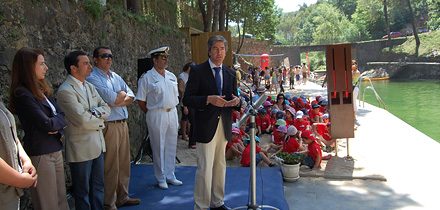 Pedro Machado a discursar