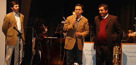 Presidente da Câmara a Discursar