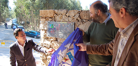 Descerrar da Placa de Inauguração